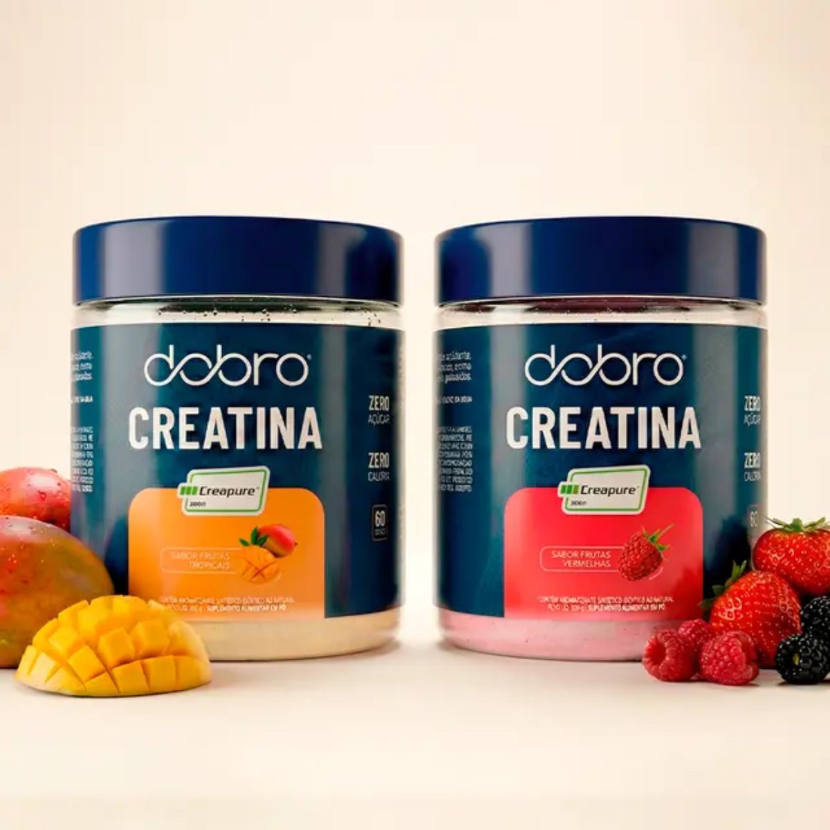 Creatina Creapure Sabor Frutas Tropicais Dobro | 210g