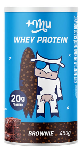 Whey Concentrado Mais Mu Brownie | Pote 450g