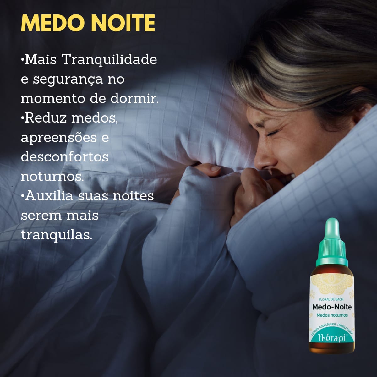 Floral de Bach Medo Noite Thérapi | 30ml