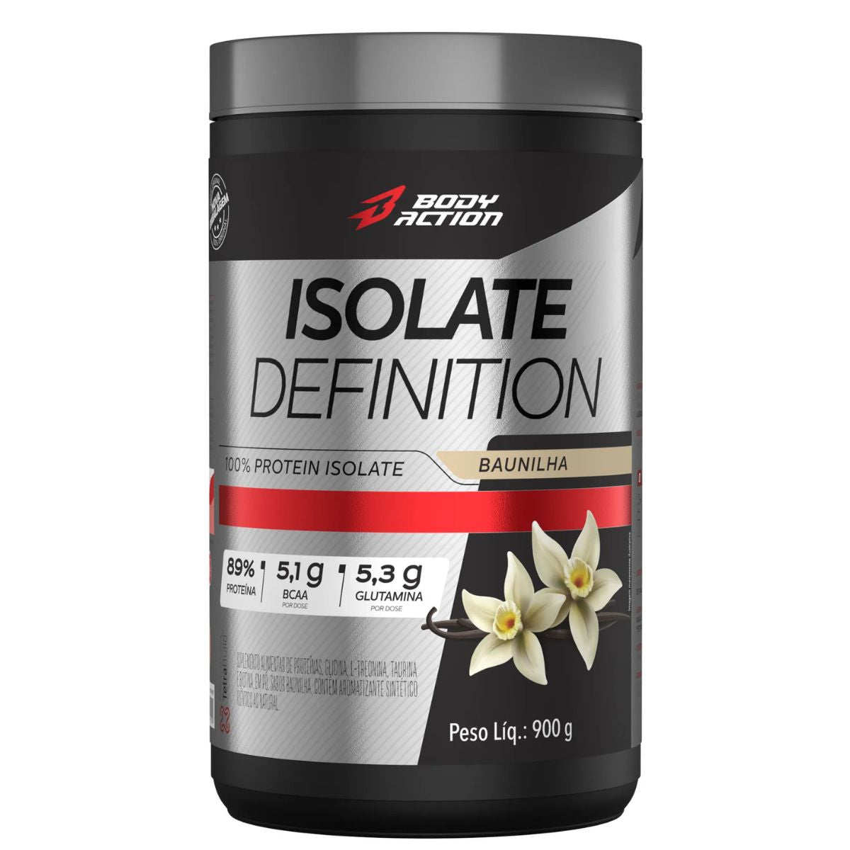 Isolate Definition Proteína Isolada Sabor Baunilha Bodyaction | 900g