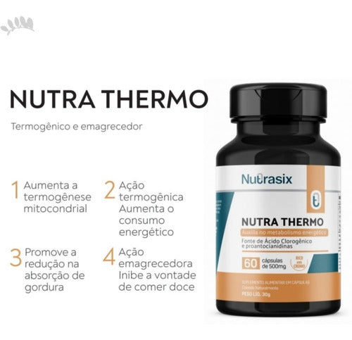 Nutra Thermo Nutrasix | 60 cápsulas