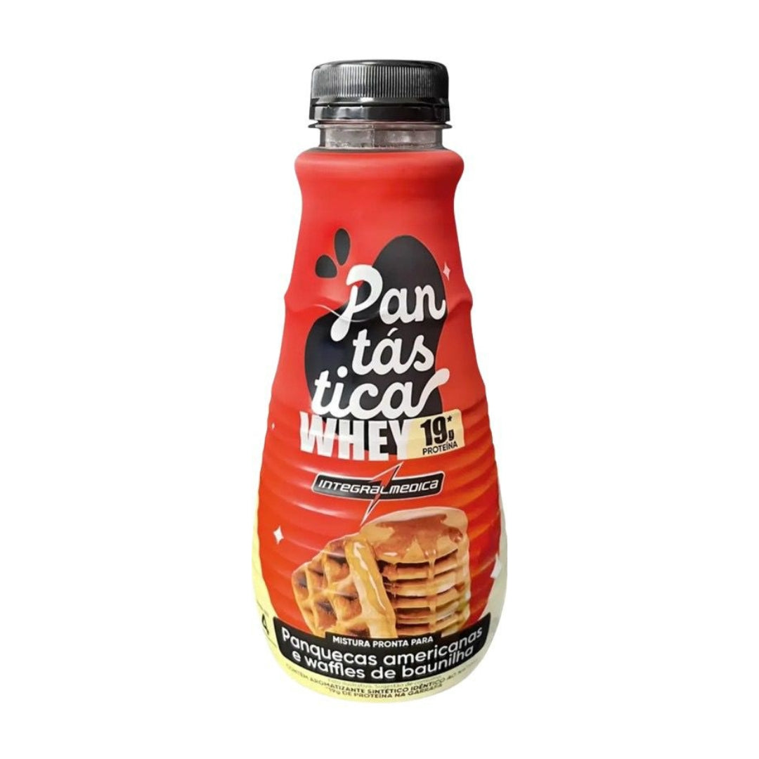 Mistura para Panquecas Americanas e Waffles Integralmedica Sabor Baunilha | 100g