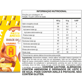 Pasta De Amendoim com Whey Doce de Leite Havanna Nutrata | 600g