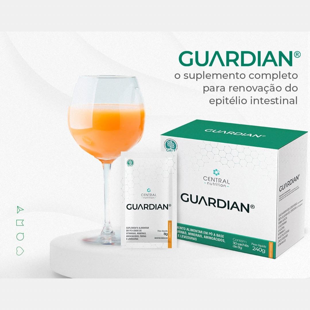 GUARDIAN® Sabor Tangerina Central Nutrition | 30 Sachês x 8,5g