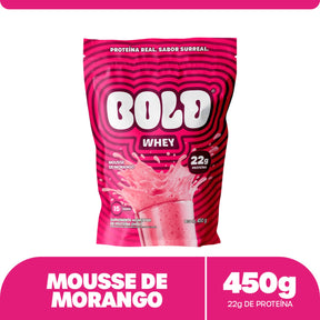 Bold Whey Mousse de Morango | 450g