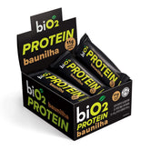 Barra de Proteína Vegana Sem Glúten BiO2 Sabor Baunilha | Cx 12 barrinhas