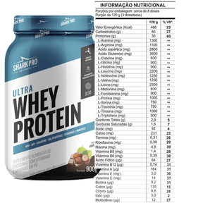 Ultra Whey Protein Shark Pro Chocolate com Avelã | 900g