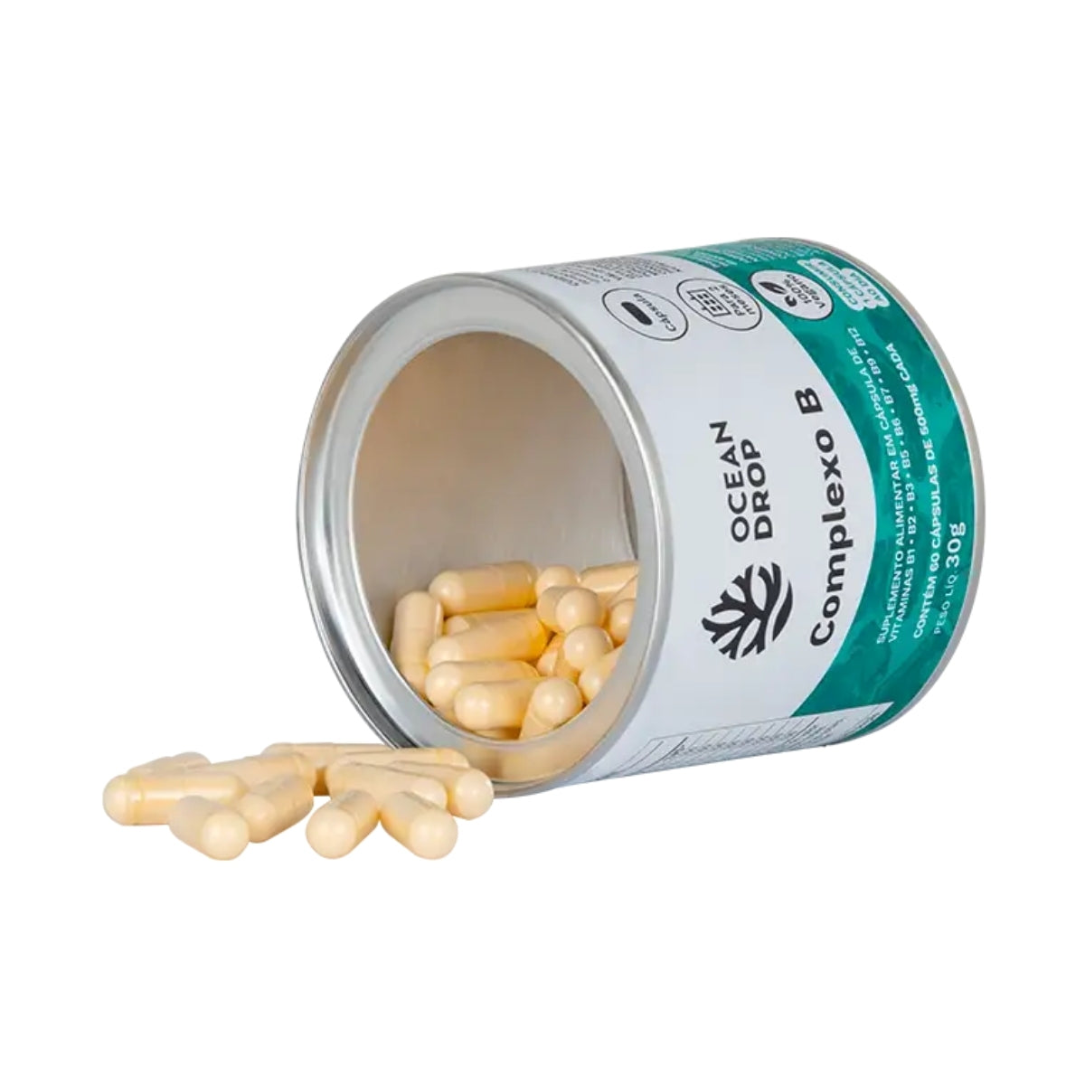 Complexo B 500mg Ocean Drop | 60 cápsulas
