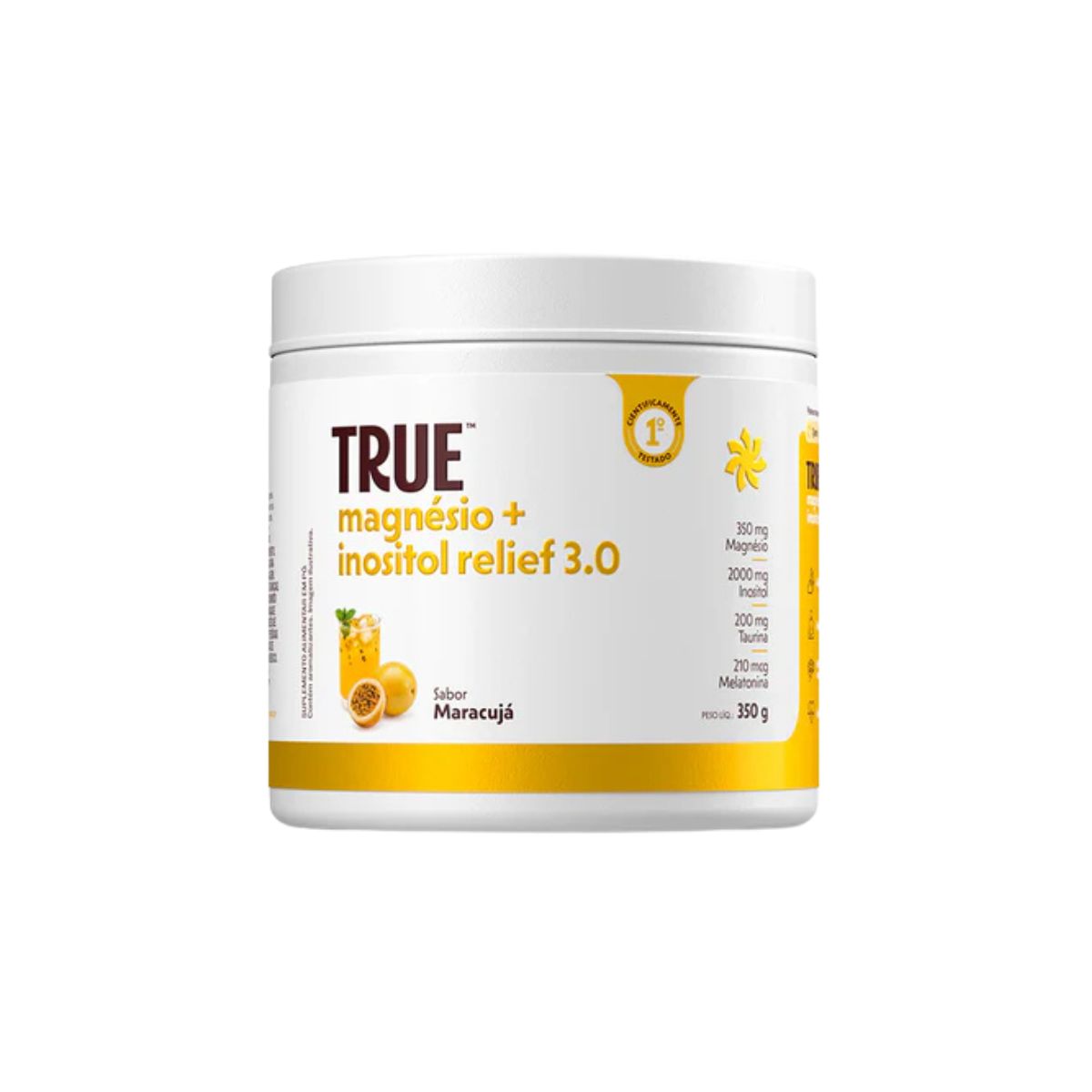 Magnésio + Inositol Relief 3.0 Maracujá True | 350g