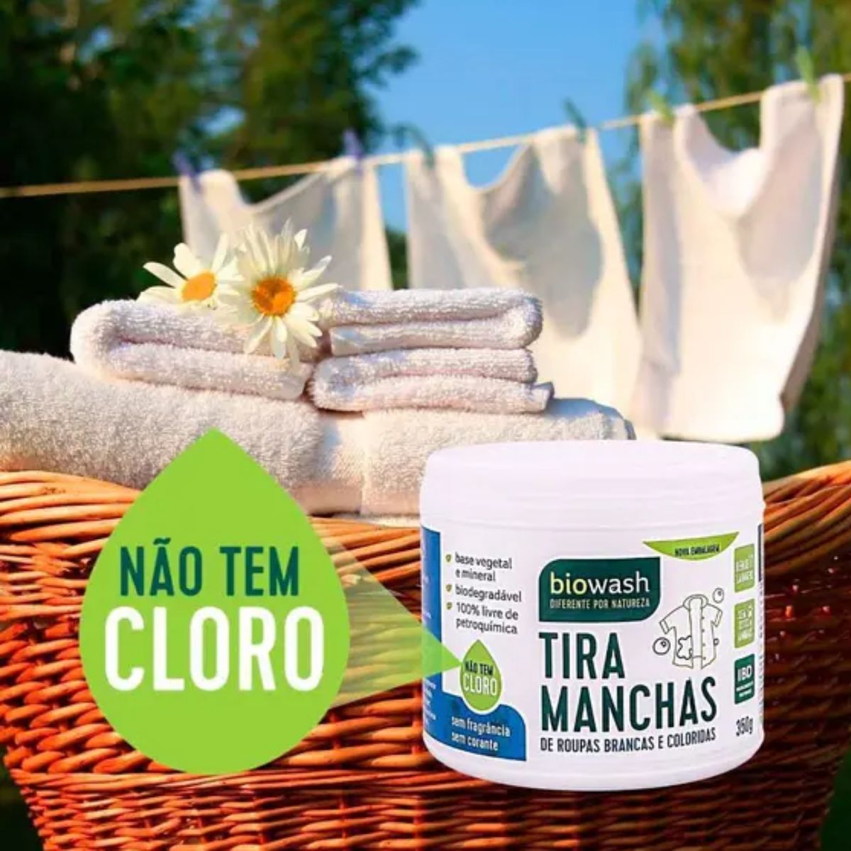 Tira Manchas Biodegradável Biowash | 350g