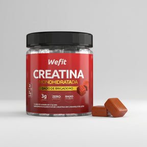 Creatina de Dado de Brigadeiro Wefit | 60 unidades