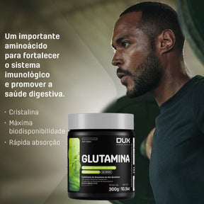 Glutamina Dux de Alta Qualidade | Pote 300g