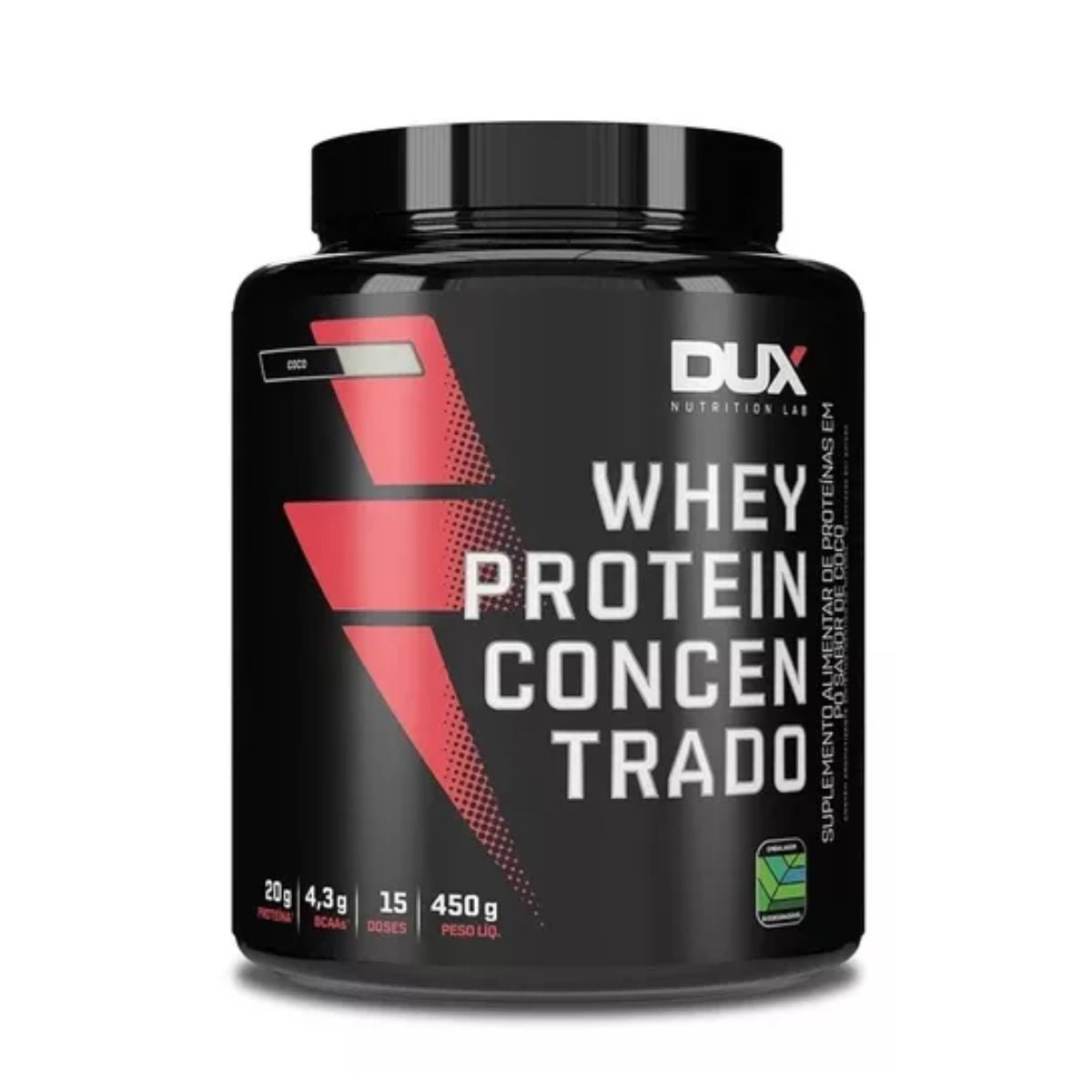Whey Protein Concentrado Dux Human Health Coco | 450g