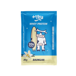 Whey Mais Mu Baunilha | sachê unitário 36g