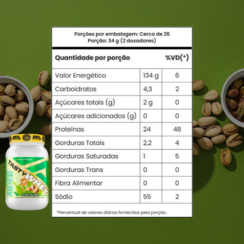 Tasty Whey 3w Gourmet Pistache Adaptogen | 900g