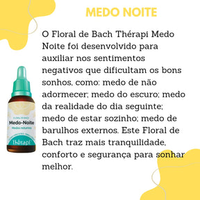 Floral de Bach Medo Noite Thérapi | 30ml