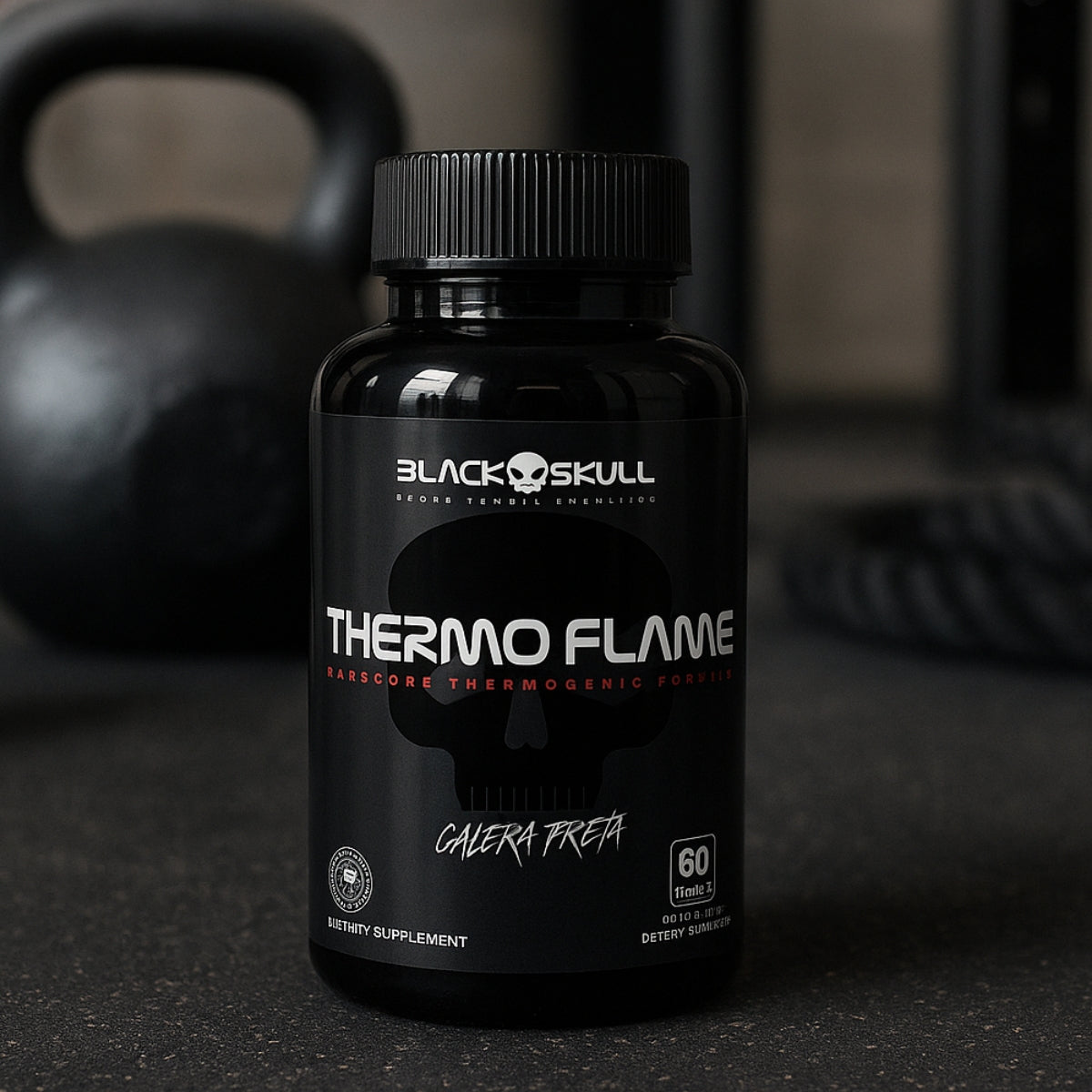 Thermo Flame Cafeína Black Skull | 60 tabletes