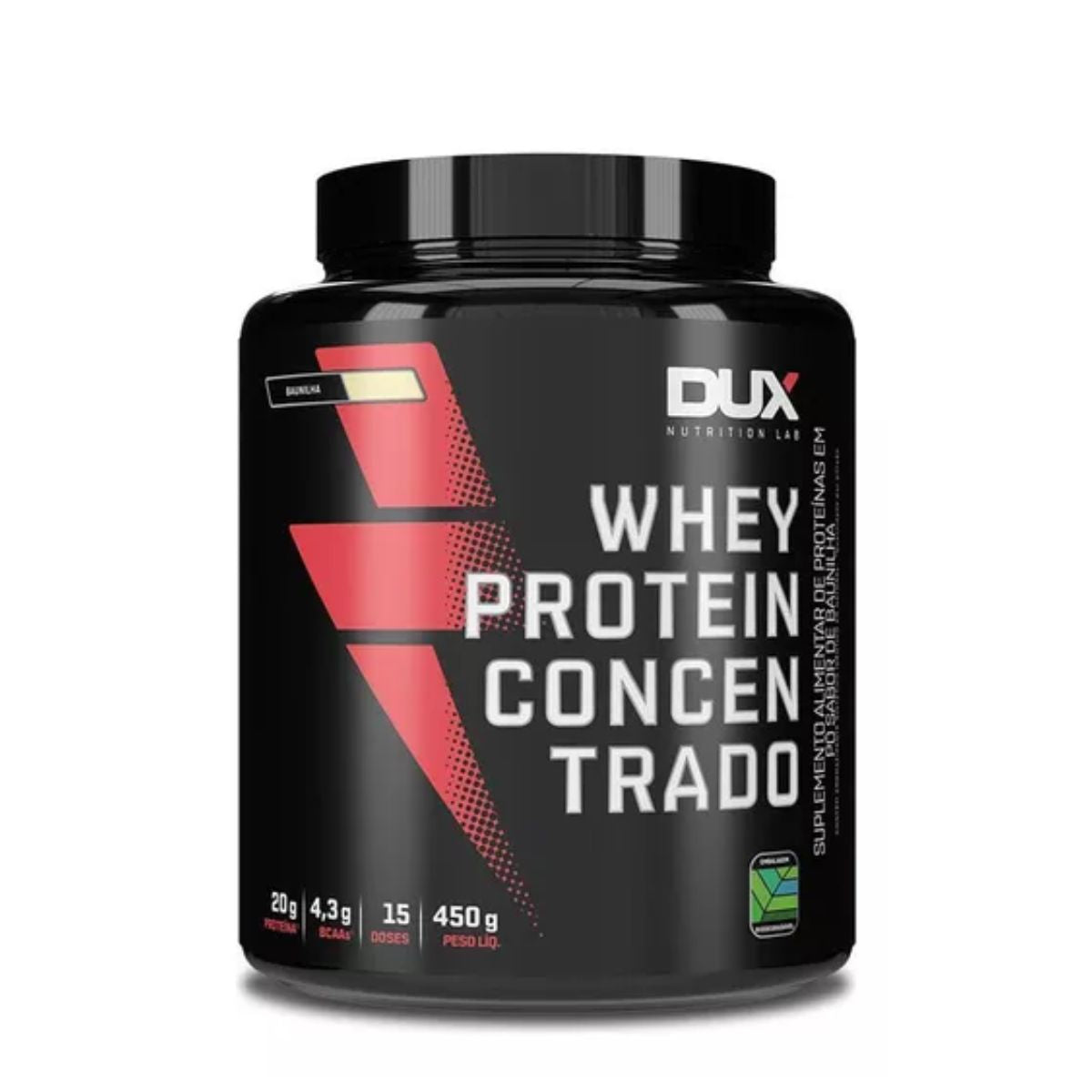 Whey Protein Concentrado Dux Human Health Baunilha | 450g