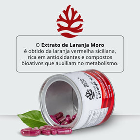 Extrato de Laranja Moro 500mg Ocean Drop | 30 cápsulas