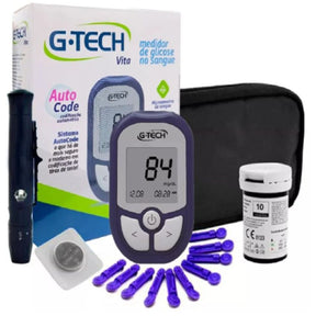 Medidor de Glicose no Sangue G-Tech Vita