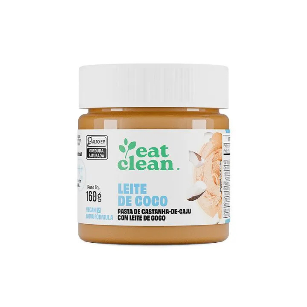 Pasta de Castanha de Caju Leite de Coco Eat Clean | 160g