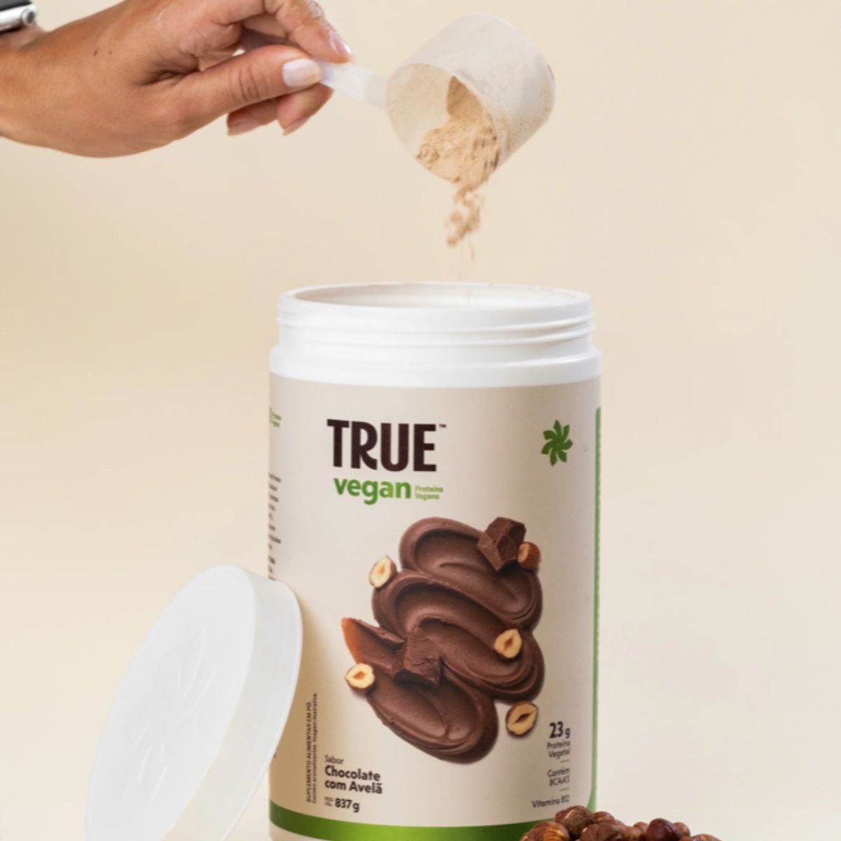 True Vegan Chocolate com Avelã | 837 g