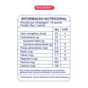 BT 400 Nitrato Gel Sabor Redberry Dobro | 10x30g