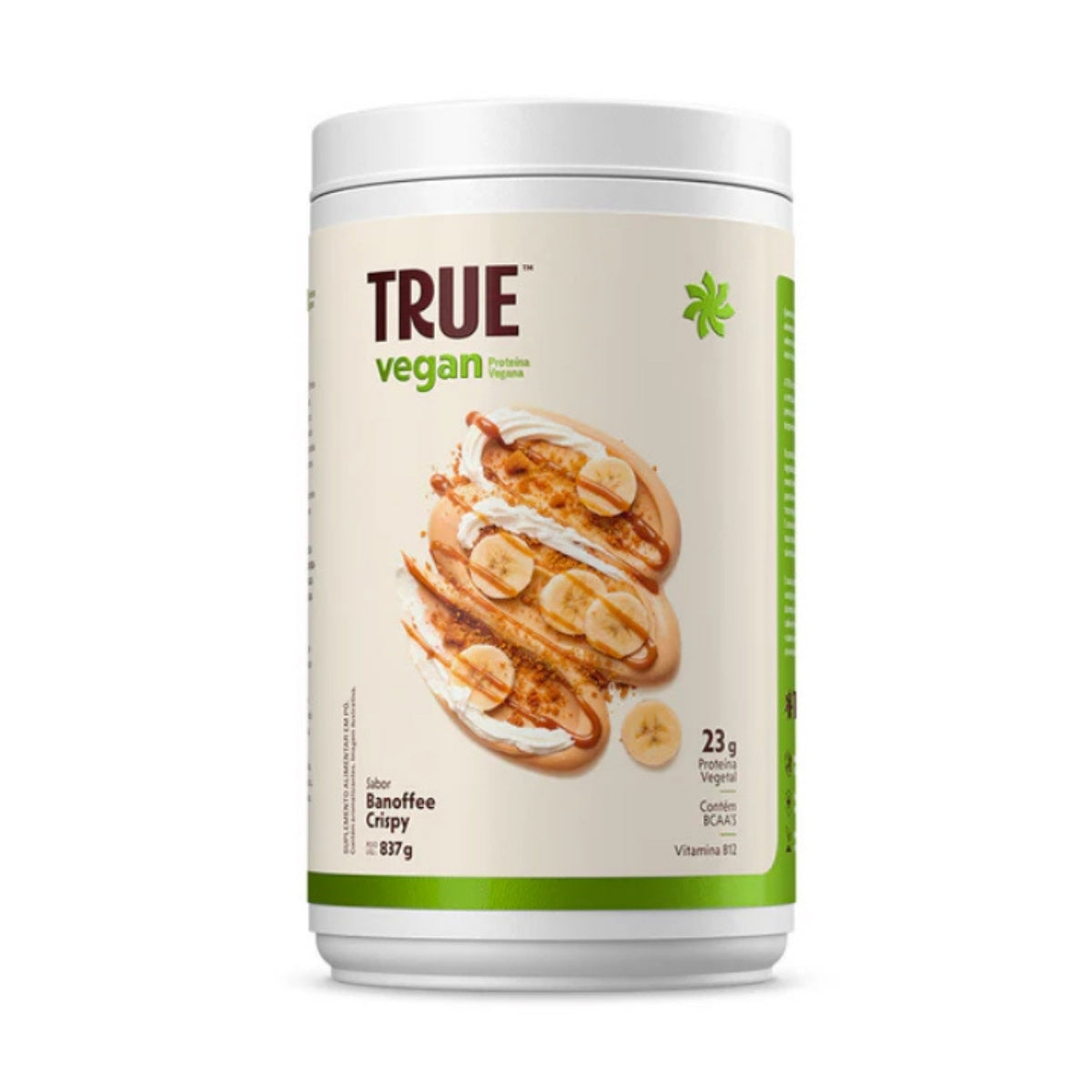 True Vegan Proteína Vegana Banoffee Crispy | 837g