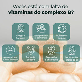 Complexo B 500mg Ocean Drop | 60 cápsulas