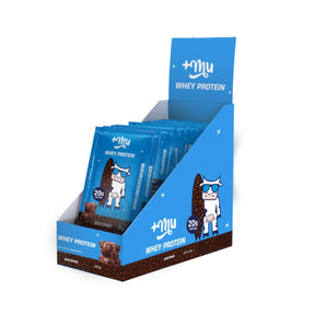 Whey Concentrado Mais Mu Brownie | 15 sachês