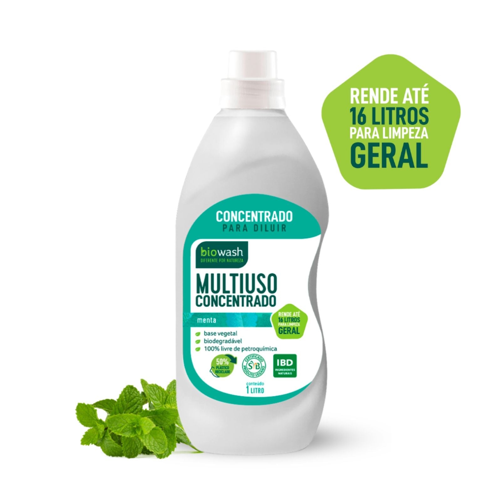 Multiuso Biodegradável Concentrado Eucalipto Biowash | 1l
