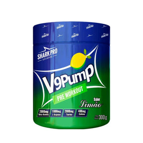 Pré Treino V9 Pump Refrigerante Limão Shark Pro | 300g