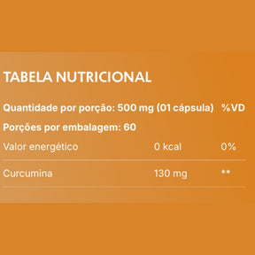 True Curcuma 500mg | 60 cápsulas