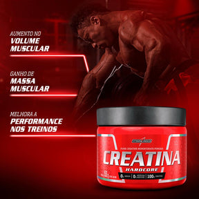 Creatina Hardcore 100% Pura Integralmedica | 150g
