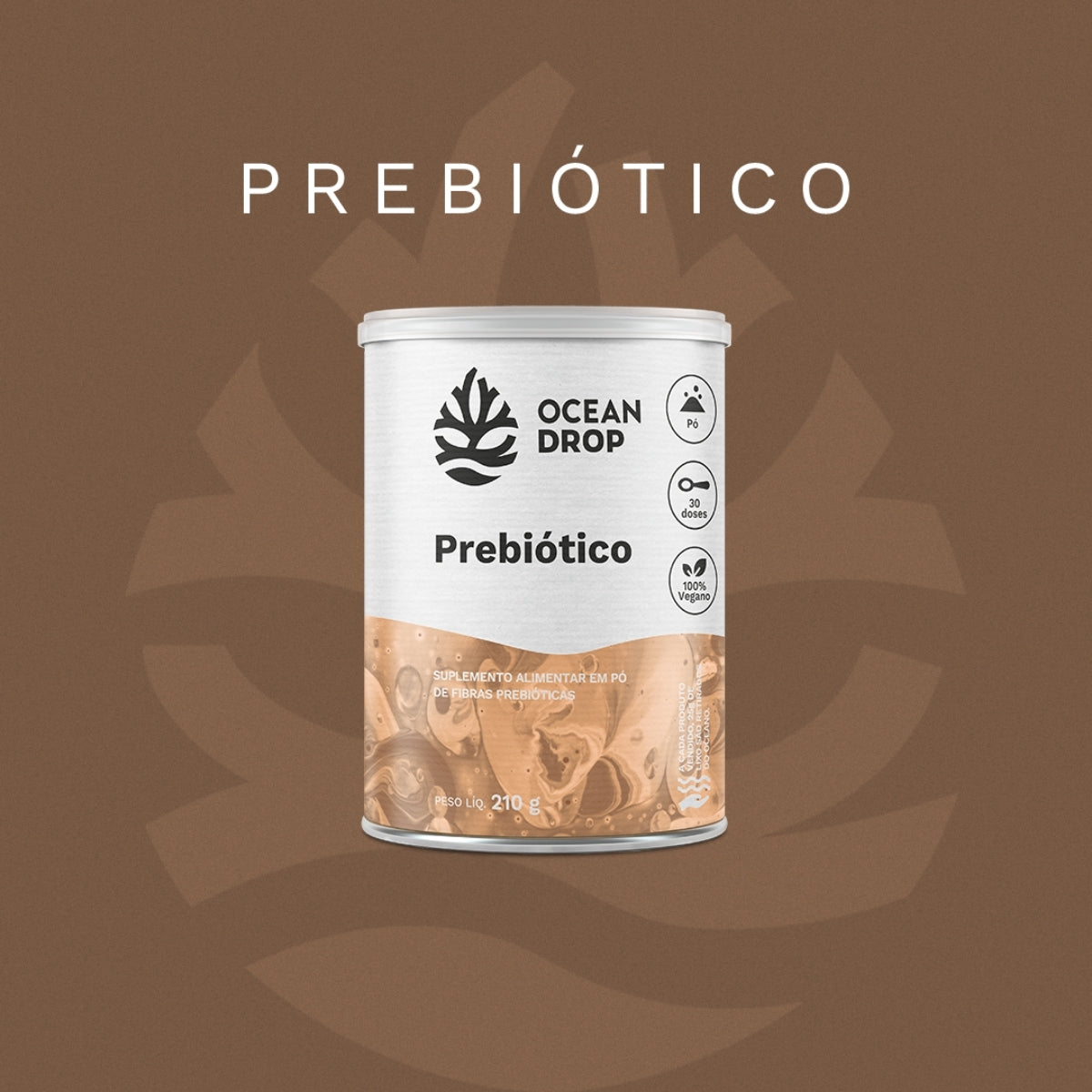 Prebiótico em pó Ocean Drop | 210g