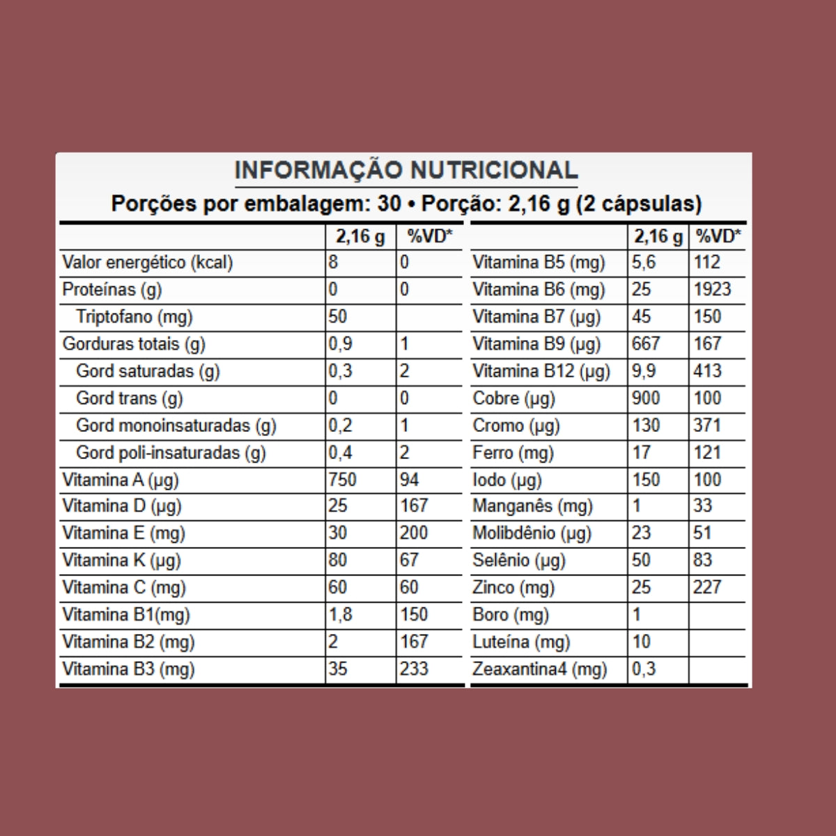 Alpha Women Multivitamínico para Mulheres Puravida | 60 cápsulas