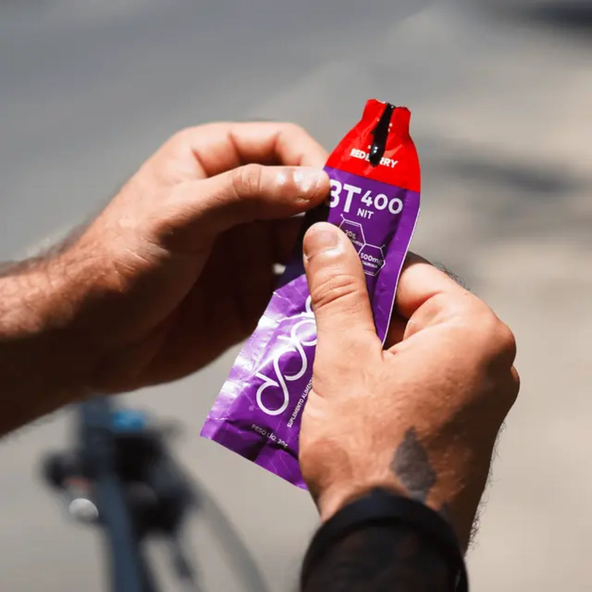 BT 400 Nitrato Gel Sabor Redberry Dobro | 10x30g