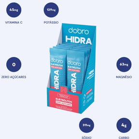Hidra Eletrólitos Frutas Vermelhas DOBRO | 10x7g