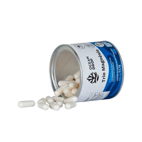 Trio Magnésio 720mg Ocean Drop | 60 cápsulas