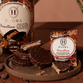 Kit | 2x Biscottino Caramelo Salgado e Chocolate Branco | Haoma