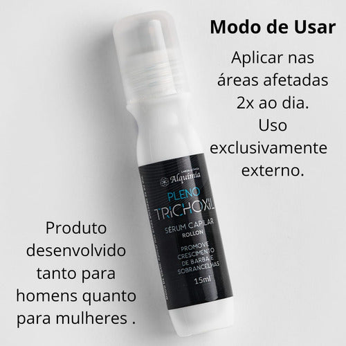 Pleno Trichoxil Sérum Capilar para Sobrancelhas | Rollon 15ml