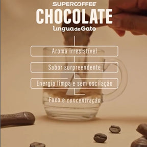 Supercoffee Chocolate Língua de Gato | 380g