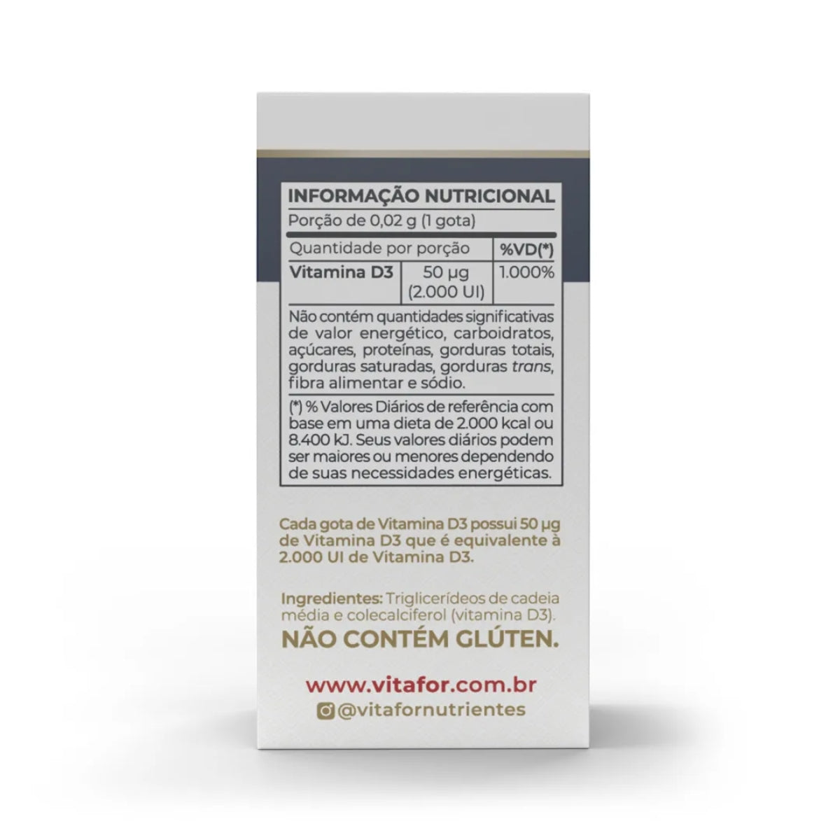 Vita D3 Gotas Vitafor | 10ml