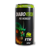 Energético Diabo Verde Pre-Workout Maça Verde | Lata 269ml