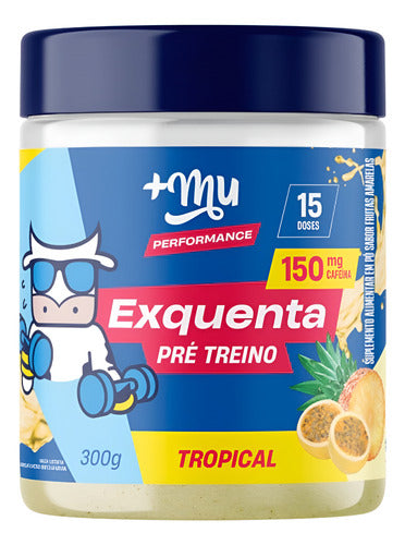 Exquenta Mais Mu Performance Pré-treino Tropical | 300g
