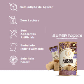 Super Paçoca Supercoffee Com Chocolate Branco Haoma | 225g Lata