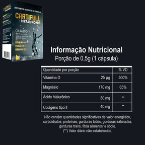 Cartifull Hyaluronic A2F | 60 Cápsulas