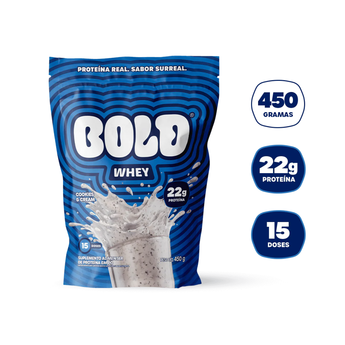 Bold Whey Cookies e Cream | 450g