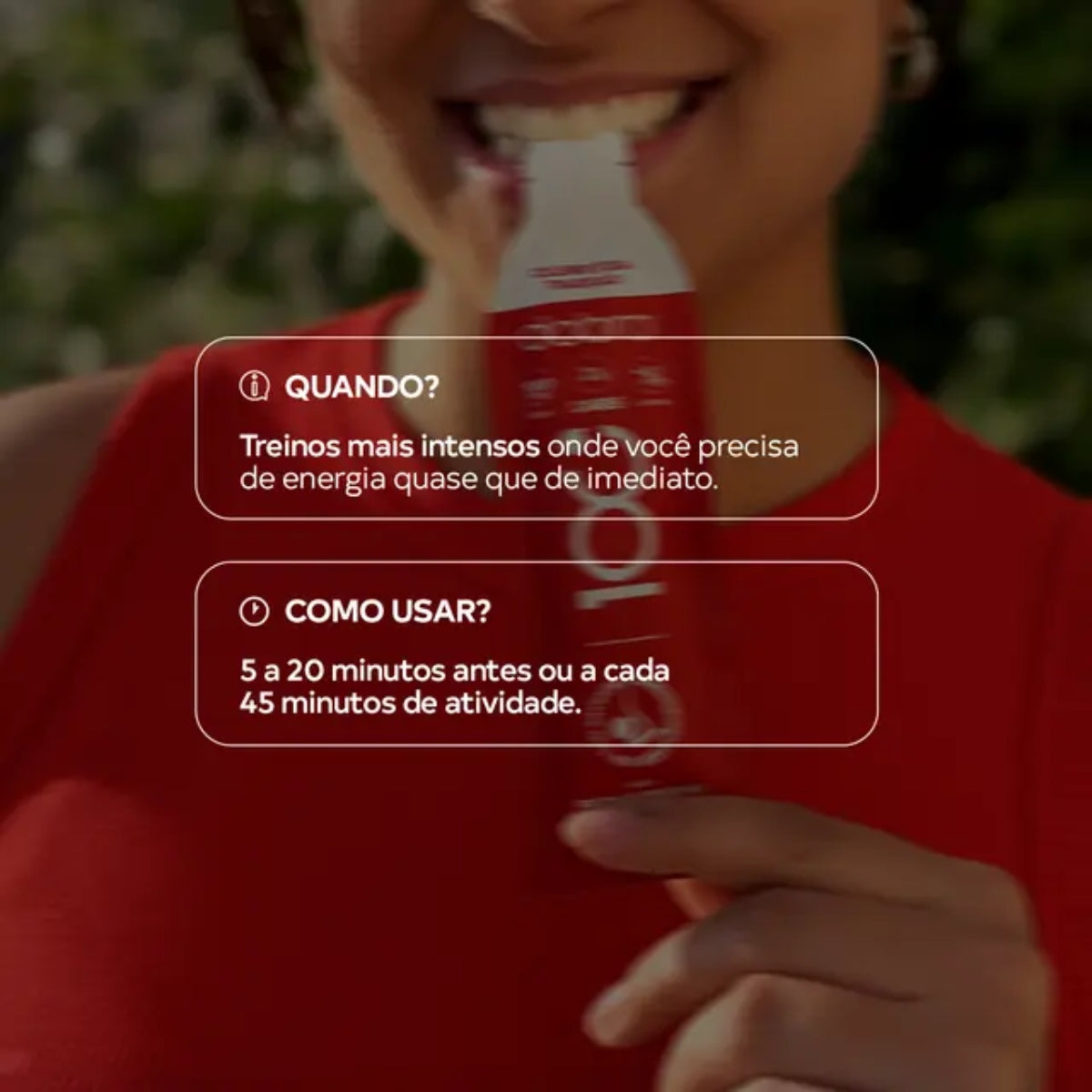 Carbs Gel São Silvestre Frutas Vermelhas Dobro | 10x30g