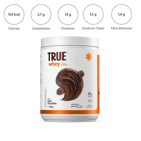 True Whey Isolado e Hidrolisado Dark Chocolate | 418g